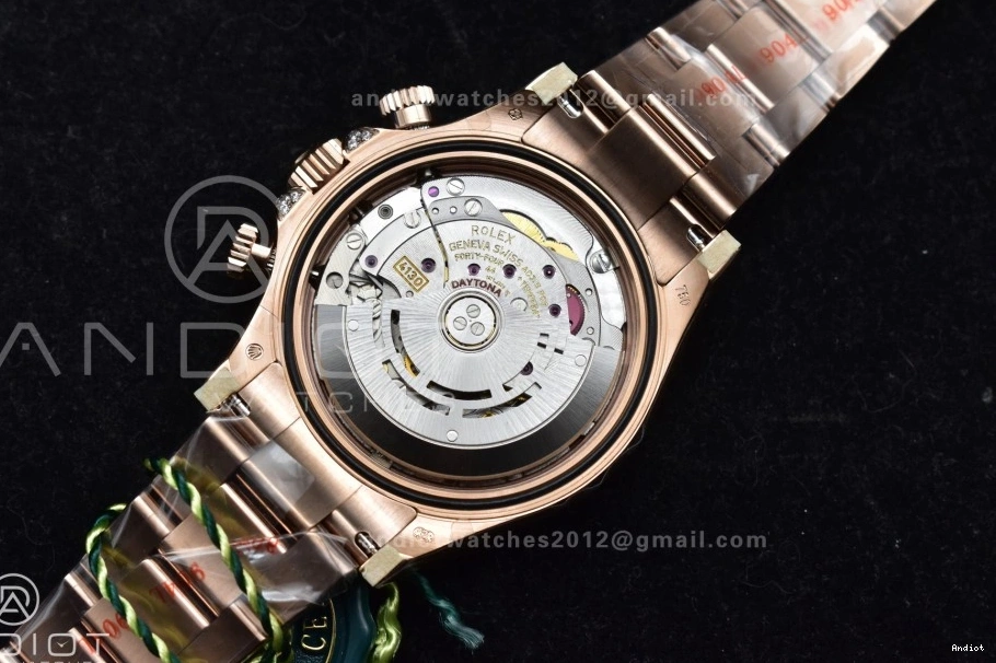 RG Edition Rainbow Black Bracelet ZF Daytona on Dial SH4130 Diamonds 116595RBOW 1:1 Best 0205